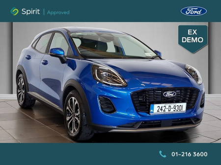 2024 Ford Puma SAVE €4000 Hybrid 125PS Titanium CALL 012163600