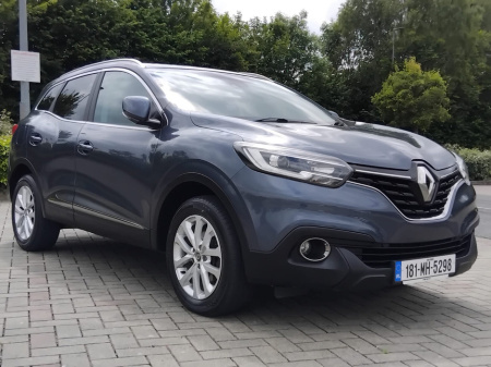 2018 Renault Kadjar 1.5 DIESEL SIGNATURE S NAV MODEL  *NEW NCT *SERVICED*FINANCE*WARRANTY *CALL 0874416311 €12,350
