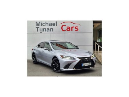 2023 Lexus ES 300 H 2.5 Petrol Hybrid F Sport Automatic (218bhp) Electric Sunroof, Upgraded Sterio ( Mark Levinson), CarPlay, Black Leather, 19
