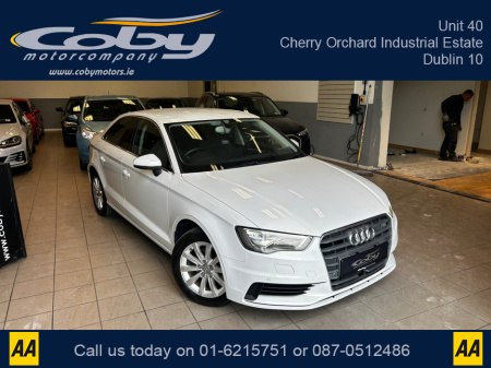 2015 Audi A3 1.4 TSI 4DR AUTO Saloon. Stunning car with only 109km, 2 keys, New NCT done before collection  .Alloy Wheels, Rev Camera, MFSW, Irish Radio,  Sat-Nav, Cruise Control,  Bluetooth, Dual Climate Control.