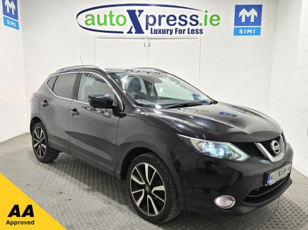 2017 Nissan Qashqai 1.5 DCI Tekna Panoramic Sunroof, Reversing camera €14,995