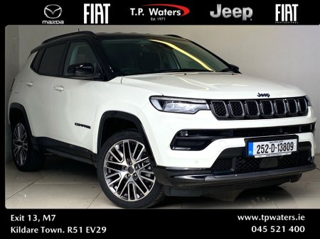 2025 Jeep Compass 1.3 - SUMMIT - PHEV - 4 X E - FULL BLACK LEATHER INTERIOR - 2 TONE