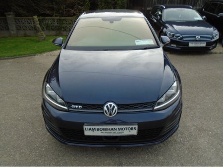 2016 Volkswagen Golf 161/BIG SPEC/2.0 TDI GTD 184-BHP 6SP/LEATHER/DYNAUDIO SOUND/CAMERA/HEATED SEATS/XENONS/FINANCE/CARD PAYMENTS & WARRANTY AVAILABLE/CRUISE/HIGH-SPEC/LOW TAX €200 €16,750