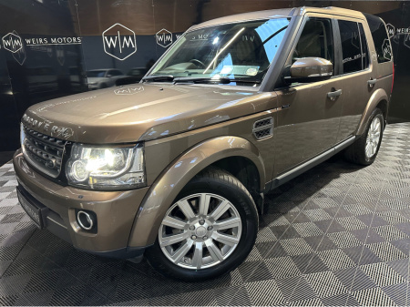 2014 Land Rover Discovery 4 3.0 TDV6 5 SEAT CREW CAB (VAT INVOICE AVAILABLE) 4DR AUTO / ONE OWNER