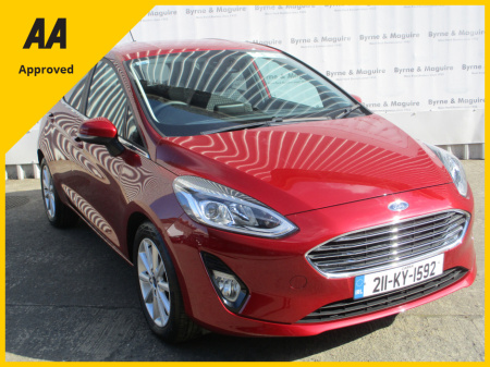 2021 Ford Fiesta TITANIUM 1.0 PETROL HIGH SPEC WITH ONLY 15217KMS FULLY SERVICED AND READY TO GO