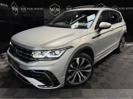 2021 Volkswagen Tiguan R-LINE PANORAMIC SUNROOF IRISH CAR / ONE OWNER /  VW SERVICE HISTORY / ONLY 20,000KLM / 2.0 TDI D7F 150HP 5DR AUTO