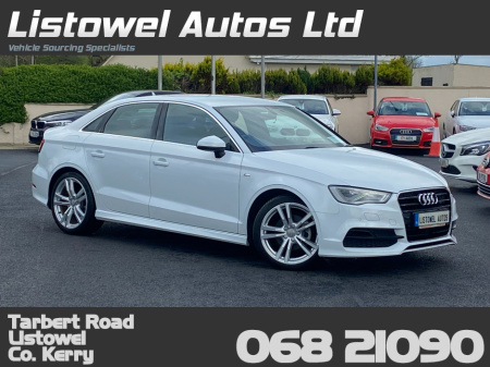 2016 Audi A3 S LINE 1.4 PETROL AUTO * LOW MILEAGE, REVERSE CAMERA, CRUISE CONTROL, BLUETOOTH *