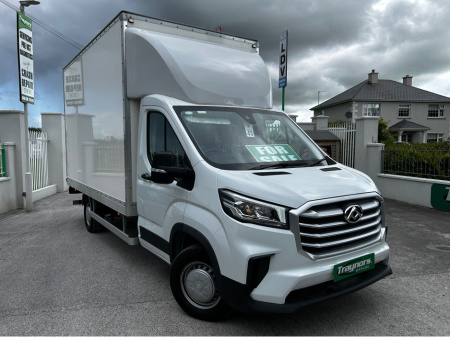 2025 Maxus Deliver 9 L3 SINGLE WHEEL LUTON BODY AND 750KG TAIL LIFT 251 WITH  DELIVERY MILES  WITH UPGRADED REAR SPRINGS €44,000
