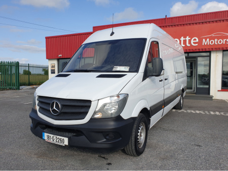2018 Mercedes-Benz Sprinter 316/43 EU6 6DR LWB €10,950