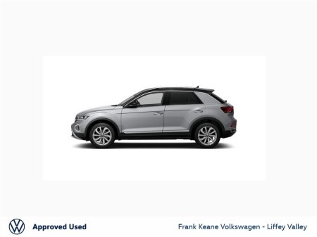 2025 Volkswagen T-Roc STYLE 1.0TSI 116BHP *PYRITE SILVER METALLIC & BLACK ROOF*DELIVERY KMS* *252D REG* *BIG SAVINGS VS NEW CAR* *WHILE STOCKS LAST* *PCP 3 YRS FROM €366PM*