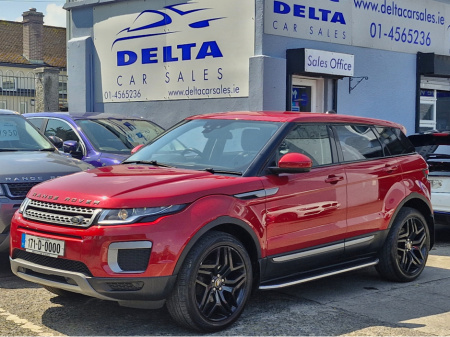 2017 Land Rover Range Rover Evoque SE 2.0 TD4 150BHP MANUAL NCT 06/27 FINANCE AVAILABLE @ €76 PER WEEK FULL LEATHER/ HEATED SEATS/ TOUCH SCREEN MEDIA/ BLUETOOTH/ PARKING SENSORS/ HISTORY CHECKED