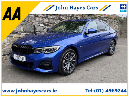 2022 BMW 3 Series 330e M SPORT BEIGE LEATHER//FULL BMW SERVICE HISTORY//LOOKS SUPERB//SIMI AND AA DEALER