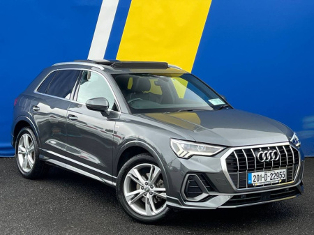 2020 Audi Q3 35 TFSI 1.5 S-LINE AUTO // TILT & SLIDE OPENING PAN ROOF // 360 SURROUND PARKING CAMERAS & SENSORS // APPLE CARPLAY/ANDROID AUTO €33,900