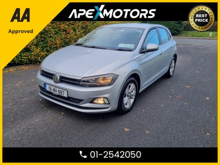 2019 Volkswagen Polo FINANCE ARRANGED * NEW MODEL  * MANUAL * IRISH CAR * TRENDLINE 1.0 65HP 5DR * NEW NCT JAN-27 * LOW TAX FEB-26 * IMMACULATE * STAMPED SERVICE HISTORY * AA APPROVED * 101 SAFETY CHECKLIST * TOP-SPEC 5DR €13,749
