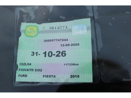 2015 Ford Fiesta MCA ZETEC 1.25 60PS M5 5DR 4DR €9,995