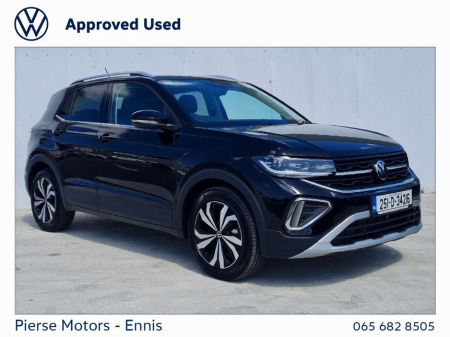 2025 Volkswagen T-Cross 1.0TSI DSG STYLE D7F 115bhp