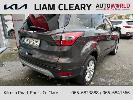 2018 Ford Kuga TITANIUM 1.5 TDCI 120PS F FWD 4DR €14,900