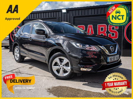 2019 Nissan Qashqai 192 Qashqai 1.3 High spec/1 Owner/1yr warranty €18,555