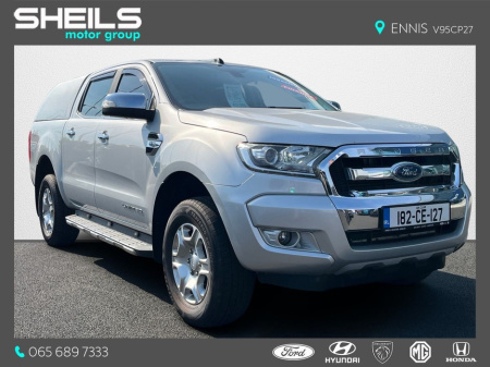 2018 Ford Ranger RANGER LIMITED 2.2 TDCI 160BHP *PRICE EX VAT* €16,950