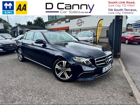 2019 Mercedes-Benz E Class E220 D SE 4DR AUTO