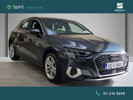 2022 Audi A3 40TFSI e 204HP S Tronic SE €30,950