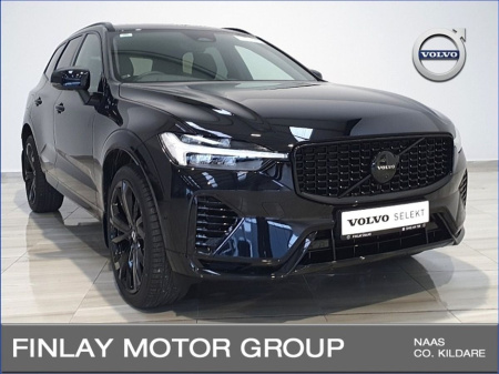 2025 Volvo XC60 T6 Recharge Plus Black Edition, PHEV 350hp AT8, Pan roof, Heated Seats, Pilot Asist