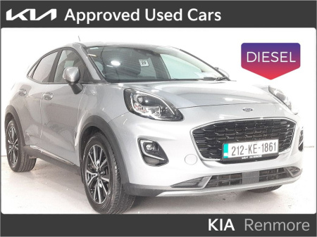 2021 Ford Puma Titanium 1.5TD120 S6.2 M6 5DR