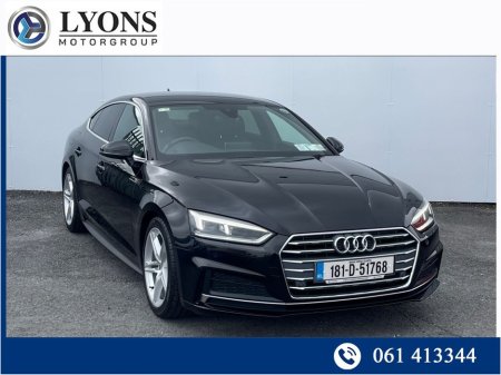 2018 Audi A5 1.4TFSI S-Tronic 150 S Line €28,500