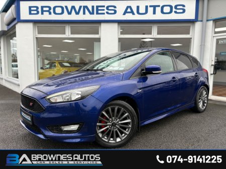 2017 Ford Focus 1.5 TDCI ST-LINE 120PS 5 5DR €14,495
