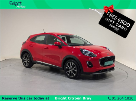 2021 Ford Puma TITANIUM 5DR 1.0T 125 MHEV M6 4 €20,950