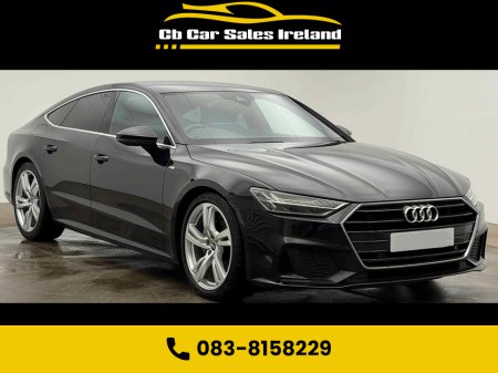 2021 Audi A7 2.0 TDI 40 S line Sportback 5dr Diesel S Tronic Euro 6 (s/s) (204 ps) 1 OWNER + VIRTUAL COCKPIT + REVERSE CAMERA + HEATED SEATS
