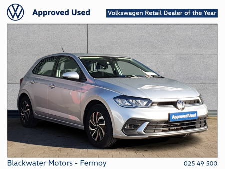 2024 Volkswagen Polo 1.0TSI 95BHP 5DR LIFE WITH REAR VIEW CAMERA