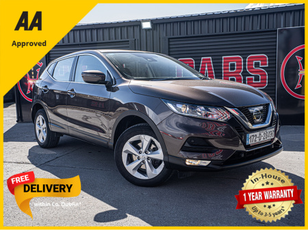 2017 Nissan Qashqai 172 Nissan Qashqai 1.2/New NCT/1yr warranty €12,888