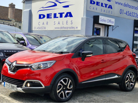 2017 Renault Captur SIGNATURE 1.5 DCI 90BHP NCT 02/27 TAX 02/26 FINANCE AVAILABLE @ €49 PER WEEK 2 KEYS/ SERVICE HISTORY/ HALF LEATHER/ TOUCH SCREEN MEDIA/ SAT NAV/ REVERSE CAMERA/ HISTORY CHECKED