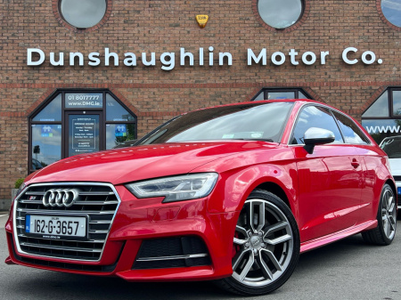 2016 Audi S3 2.0 TFSI QUATTRO 300BHP 3DR *IMMACULATE* €24,900