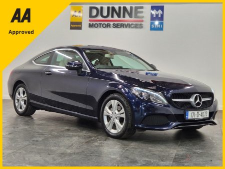 2017 Mercedes-Benz C Class LOW MILEAGE*C 180 COUPE 2DR AUTO*SAT NAV*TWO KEYS*NCT*12 MONTH WARRANTY*FINANCE AVAILABLE