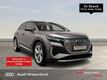 2024 Audi Q4 e-tron Q4 e-tron 45 S line (280HP) from €575 per month €56,950