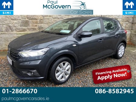 2023 Dacia Sandero COMFORT TCE 90 MY21.5 5DR**//**REVERSE CAMERA**//**BLUETOOTH**//**KEYLESS START**//**MANUFACTURERS WARRANTY**//**CHARCOAL GREY**//*€190 ROAD TAX**//**TRADE IN ACCEPTED! €14,450