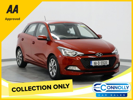 2016 Hyundai i20 SE BL/DR MPI 5DR €9,950