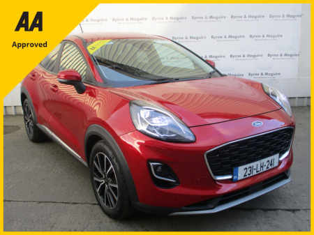 2023 Ford Puma TITANIUM 5DR 1.0T 125 MHEV ONLY 24890 KMS HIGH SPEC WITH HEATED SEATS AND STEERING WHEEL