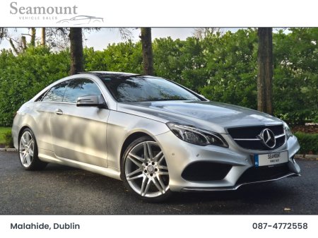 2016 Mercedes-Benz E Class E220 D AMG LINE PREMIUM EDITION COUPE - Panoramic Sunroof - Service History - Two Keys - Nct 08/26 - 12 Month Warranty