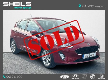 2019 Ford Fiesta 1.1L Ti-VCT 70 PS Zetec