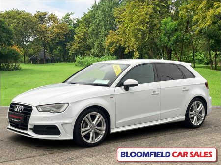 2016 Audi A3 1.4 TFSI , S-LINE // LOW MILEAGE €18,950