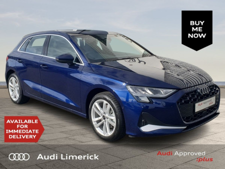 2025 Audi A3 *was €39,900, now €38,900* A3 SB 30 TDI 115HP SE €38,900
