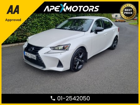 2018 Lexus IS 300 h FINANCE ARRANGED * 2.5 SPORT 223BHP 4DR AUTO * NEW NCT JUN-27 * SELF CHARGING HYBRID * 7-STAMPS SERVICE HISTORY * AA APPROVED * 101 SAFETY CHECKLIST * AUTOMATIC (DSG) * IMMACULATE * HEATED SEATS €23,449