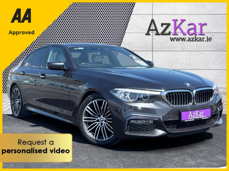 2018 BMW 5 Series 2018 M SPORT AUTOMATIC 2.0D 188BHP €122 P/W WITH NO CASH DEPOSIT 10 DAY SALE NOW ON!!