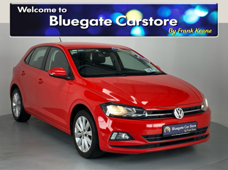 2018 Volkswagen Polo CL 1.0 TSI D7F 95BHP 5DR AUTO IRISH CAR**BLACK CLOTH INTERIOR**TOUCH SCREEN MEDIA DISPLAY**PARKING SENSORS**APPLE CARPLAY**DSG GEARBOX**AIR CONDITIONING**ISOFIX**SEMI DIGITAL DASH**FINANCE AVAILABLE**