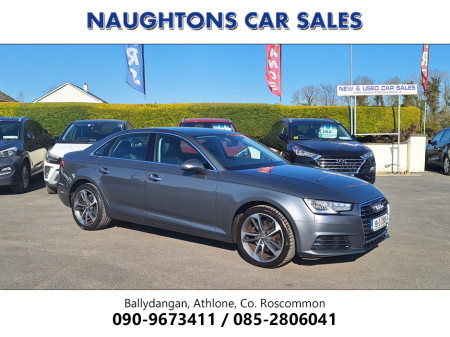 2018 Audi A4 2.0 TDI  *High Spec/Black Leather/Low Km* €24,950