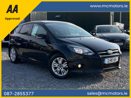 2012 Ford Focus 3 MONTH WARRANTY + NEW NCT + 1 YEAR AA ROADSIDE ASSIST €5,950