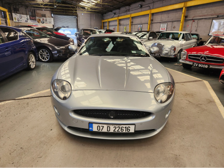 2007 Jaguar XK 4.2 COUPE 07MY 2DR 07 MY// STUNNING CAR FINISHED IN MET SILVER WITH FULL BLACK LEATHER//